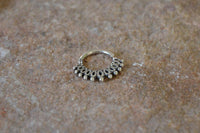 Load image into Gallery viewer, Piercing Ring 925 Silber Labret Tragus Septum Mandel - chic-net.de
