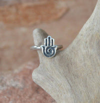 Cargar imagen en el visor de la galería, Piercing Ring Hand 925 Silber Labret Tragus 1.2mm - chic-net.de
