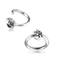 Load image into Gallery viewer, Piercing Ring Om 925 Sterling Silber Labret Tragus 1.2mm - chic-net.de
