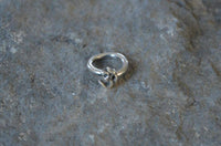 Load image into Gallery viewer, Piercing Ring Om 925 Sterling Silber Labret Tragus 1.2mm - chic-net.de
