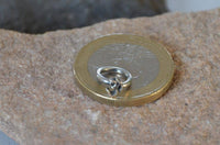 Load image into Gallery viewer, Piercing Ring Om 925 Sterling Silber Labret Tragus 1.2mm - chic-net.de
