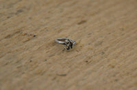 Load image into Gallery viewer, Piercing Ring Om 925 Sterling Silber Labret Tragus 1.2mm - chic-net.de
