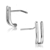 Cargar imagen en el visor de la galería, Pin Stecker 0,8 mm Nostril Ohr Edelstahl L-Form Klammer - chic-net.de
