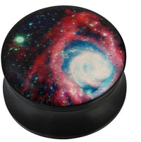 Cargar imagen en el visor de la galería, Plug Acryl All Strudel hell rot grün schwarz Piercing Ohrschmuck - chic-net.de
