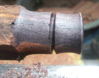 Load image into Gallery viewer, Plug Celtic Sawoholz Holz braun Geflochten Lasergravur - chic-net.de
