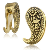 Load image into Gallery viewer, Plug zum Einhängen Drop Messing gold Engelstrompete - chic-net.de
