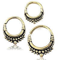 Load image into Gallery viewer, Septum Piercing Messing 1.2mm Kreise Seil - chic-net.de
