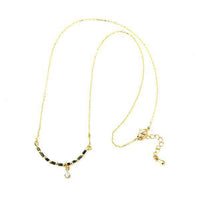 Load image into Gallery viewer, Set Kette Armband 18 karat vergoldet Perlen länglich Kristall grau nickelfrei Charm weiß Anhänger - chic-net.de
