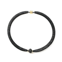 Load image into Gallery viewer, Set Kette Armband Stein Perle Nylon Schlauch Magnetverschluss zweilagig nickelfrei bunt neon - chic-net.de
