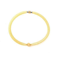 Load image into Gallery viewer, Set Kette Armband Stein Perle Nylon Schlauch Magnetverschluss zweilagig nickelfrei bunt neon - chic-net.de
