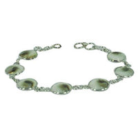 Cargar imagen en el visor de la galería, Shivaauge Armband Shiva Auge rund 8 mm 925er Sterling Silber Damen Schmuck Silberarmband - chic-net.de
