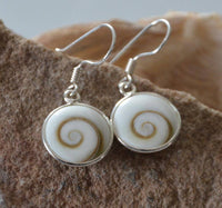 Load image into Gallery viewer, Shivaauge rund 12 mm 925 Sterling Silber Ohrringe Damen - chic-net.de
