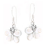 Cargar imagen en el visor de la galería, Shivaauge Schmetterling Silberohrringe Ohrringe 925er Sterling Silber Damen Schmuck Shiva Auge - chic-net.de
