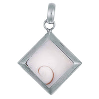 Load image into Gallery viewer, Shivaauge Silberanhänger Raute 23 mm Anhänger 925er Sterling Silber Shiva Auge - chic-net.de
