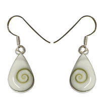 Load image into Gallery viewer, Shivaauge Silberohrringe Tropfen 15 mm Ohrringe 925er Sterling Silber Shiva Auge Eye Damen Schmuck - chic-net.de
