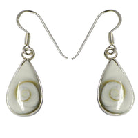 Load image into Gallery viewer, Shivaauge Silberohrringe Tropfen Ohrringe Ohrhänger 925er Sterling Silber Shiva Auge Eye Damen - chic-net.de
