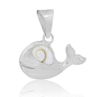 Cargar imagen en el visor de la galería, Shivaauge Wal 17 mm Fisch Anhänger Auge 925er Sterling Silber Silberanhänger Shiva Auge - chic-net.de
