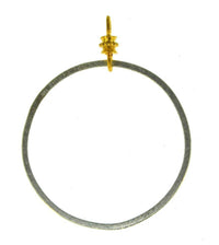 Load image into Gallery viewer, Silber 925 vergoldet Ohrringe Anhänger Creole indisch - chic-net.de
