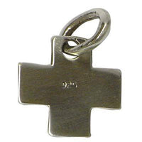 Load image into Gallery viewer, Silberanhänger breit Kreuz Anhänger aus Sterling Silber 925er - chic-net.de
