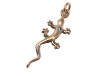 Load image into Gallery viewer, Silberanhänger Eidechse Anhänger 925er Sterling Silber Unisex Schmuck - chic-net.de
