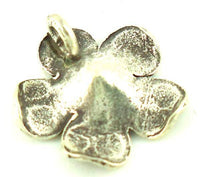 Load image into Gallery viewer, Silberanhänger Hill Tribe Punkte Blume 16 mm Anhänger Sterling Silber 925er Damen Schmuck - chic-net.de
