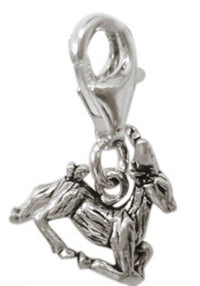 Cargar imagen en el visor de la galería, Silberanhänger Hirsch Charm Anhänger Sterling Silber 925er Unisex Schmuck - chic-net.de
