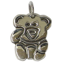 Load image into Gallery viewer, Silberanhänger Teddy Bärchen Anhänger aus Sterling Silber 925er Unisex Schmuck - chic-net.de
