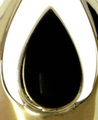 Cargar imagen en el visor de la galería, Silberanhänger Tropfen Anhänger Onyx Silber schwarz - chic-net.de
