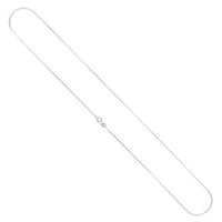Cargar imagen en el visor de la galería, Silberkette 1,4 mm Schlangen Kette Charmträger Collierkettchen 925er Silber Ringchen - chic-net.de
