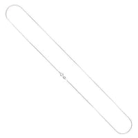 Cargar imagen en el visor de la galería, Silberkette 1 mm Schlangen Kette Charmträger Collierkettchen 925er Sterling Silber Ringchen - chic-net.de
