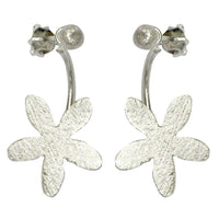 Load image into Gallery viewer, Silberohrringe 925er Silber Ohrringe Ohrhänger Damen Schmuck Blume Ohrstecker - chic-net.de
