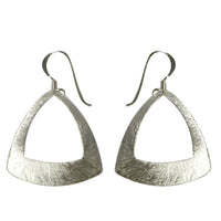 Load image into Gallery viewer, Silberohrringe 925er Silber Ohrringe Ohrhänger Damen Schmuck Dreieckig - chic-net.de
