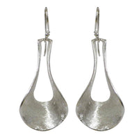 Load image into Gallery viewer, Silberohrringe 925er Silber Ohrringe Ohrhänger Damen Schmuck schwungvoll - chic-net.de
