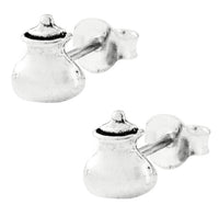 Load image into Gallery viewer, Silberohrstecker Ohrstecker 925er Sterling Silber Schmuck Vase - chic-net.de
