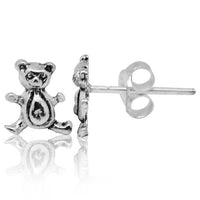 Load image into Gallery viewer, Silberohrstecker Ohrstecker 925er Sterling Silber Unisex Schmuck Ohrringe Bär - chic-net.de
