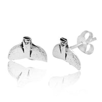 Load image into Gallery viewer, Silberohrstecker Ohrstecker Ohrringe Unisex 925er Sterling Silber Schmuck Flosse - chic-net.de
