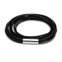 Load image into Gallery viewer, Silikonarmbänder Farben Schnüre Armband Silikon fünffach mehrlagig Magnetverschluss unisex - chic-net.de
