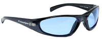 Cargar imagen en el visor de la galería, Sonnenbrille 400 UV Freestyle Markenbrille sportlich blau getönt Silikonauflagen - chic-net.de
