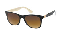 Cargar imagen en el visor de la galería, Sonnenbrille 400UV zweifarbig gemustert Zierscharnier getönt - chic-net.de
