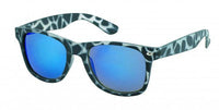 Load image into Gallery viewer, Sonnenbrille Animal Print 400 UV Nerdbrille verspiegelt - chic-net.de
