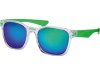 Cargar imagen en el visor de la galería, Sonnenbrille bunt verspiegelt 400 UV  Rahmen transparent sportlich - chic-net.de
