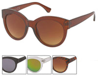 Load image into Gallery viewer, Sonnenbrille Cat Eye 400 UV getönt verspiegelt transparent Pantogläser - chic-net.de
