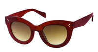 Cargar imagen en el visor de la galería, Sonnenbrille Cat Eye Stil Damen Rahmen dick Vintage getönt 400UV drei Punkte - chic-net.de
