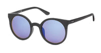Load image into Gallery viewer, Sonnenbrille Cateye Round Glasses 400 UV geriffelte Metallrahmenoberseite - chic-net.de
