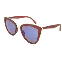 Load image into Gallery viewer, Sonnenbrille Cherokee Classic Cateye 400UV verspiegelt Metalloberkante - chic-net.de
