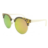 Load image into Gallery viewer, Sonnenbrille Classic Rocky Retro 400UV flache runde Gläser - chic-net.de
