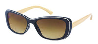 Cargar imagen en el visor de la galería, Sonnenbrille Damen 400 UV getönt Rand schmal Schmetterlingform - chic-net.de
