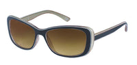 Cargar imagen en el visor de la galería, Sonnenbrille Damen 400 UV getönt Rand schmal Schmetterlingform - chic-net.de
