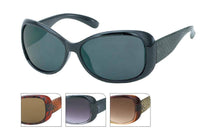 Load image into Gallery viewer, Sonnenbrille Damen Brille Schlangenhaut Animal Design glänzend getönt 400 UV - chic-net.de
