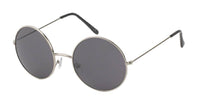 Load image into Gallery viewer, Sonnenbrille groß Round Glasses Lennon-Style 400 UV Metall getönt langer Steg - chic-net.de
